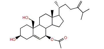 24(28)-Methylenecholest-5-en-3b,7b,19-triol-7b-monoacetate