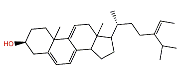(24Z(28))-24-EthyIidenecholesta-5,7,9(11)-trien-3b-ol