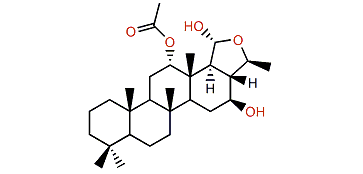24,25-Epoxy-24a-methyl-12a-acetoxy-16b,25a-scalaranediol