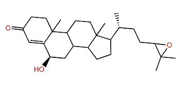 24,25-Epoxy-6-hydroxycholest-4-en-3-one