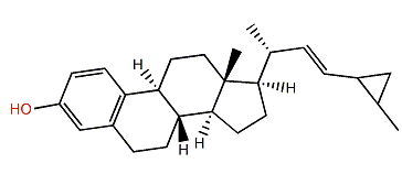 (22E)-24,26-Cyclo-19-norcholesta-1,3,5(10),22-tetraen-3-ol