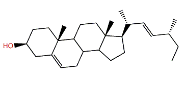 (22E,24R)-24-Methyl-27-norcholesta-5,22-dien-3b-ol