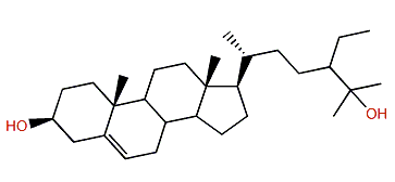 24-Ethyl-25-hydroxycholest-5-en-3b-ol