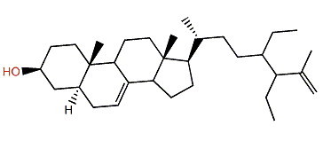 24-Ethyl-26,26,27-trimethylcholesta-7,26(30)-dien-3-ol