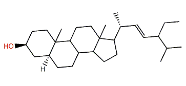 24-Ethyl-5a-cholest-22-en-3b-ol