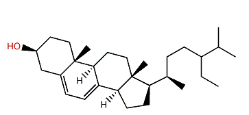 24-Ethylcholesta-5,7-dien-3b-ol