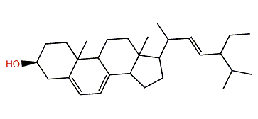 (22E)-24-Ethylcholesta-5,7,22-trien-3b-ol