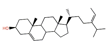 (24E)-24-Ethylcholesta-5,24(28)-dien-3b-ol