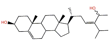 (Z)-24-Ethylcholesta-5,23-dien-3b,28xi-diol