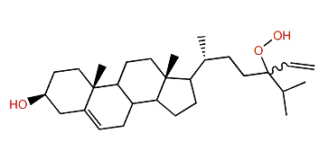 24-Hydroperoxy-24-ethylcholesta-5,24-dien-3b-ol