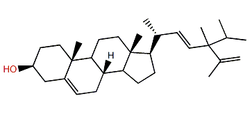 24-Isopropyl-24-methylcholesta-5,22,25-trien-3b-ol
