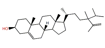 24-Isopropyl-24-methylcholesta-5,25-dien-3b-ol