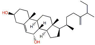 24-Methylene-27-methylcholest-5-en-3b,7a-diol