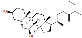 24-Methylene-27-methylcholest-5-en-3b,7b-diol