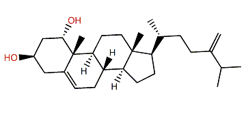 24-Methylenecholest-5-en-1a,3b-diol