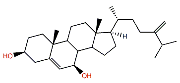 24-Methylenecholest-5-en-3b,7b-diol