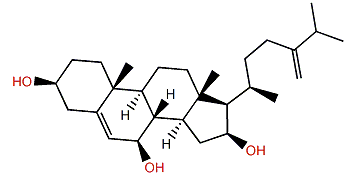 24-Methylenecholest-5-en-3b,7b,16b-triol
