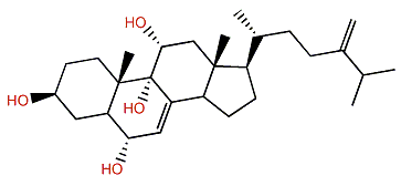 (3b,6a,9a,11a)-24-Methylenecholest-7-en-3,6,9,11-tetrol