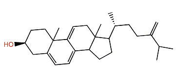 24-Methylenecholesta-5,7,9(11)-trien-3b-ol
