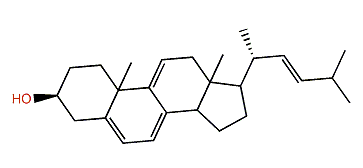 (22E)-24-Norcholesta-5,7,9(11),22-tetraen-3b-ol