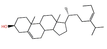 (24E)-24-Propylcholesta-5,24(28)-dien-3b-ol