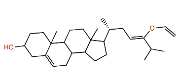 (23E)-24-Vinyloxycholesta-5,23-dien-3b-ol