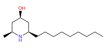 (2R,4S,6S)-2-Methyl-6-nonyl-4-piperidinol