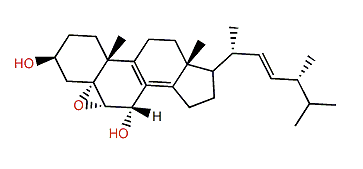 (22E,24R)-5a,6a-Epoxyergosta-8(14),22-dien-3b,7a-diol