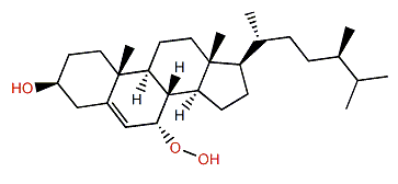 (R)-24-7a-Hydroperoxy-ergost-5-en-3b-ol