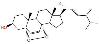 (24R)-Ergosta-6,22-dien-5,8-epidioxy-3-ol