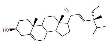 (22E,24R)-24-Ethyl-24-methylcholesta-5,22-dien-3b-ol