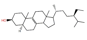 (24R)-24-Ethyl-5a-cholest-8-en-3b-ol
