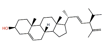 (22E,24R)-24-Isopropylcholesta-5,22,25-trien-3b-ol