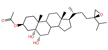(R)-24,28-Epoxyergost-3-acetyl-3b,5a,6a-triol