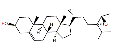 (24R,28R)-Epoxy-24-ethylcholesterol