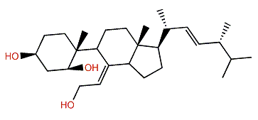 (7Z,22E,24R)-24-Methyl-5,6-secocholesta-7,22-dien-3b,5b,6-triol