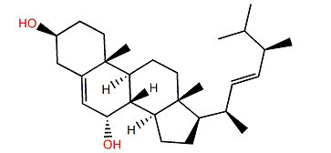 (22E,24R)-24-Methylcholesta-5,22-dien-3b,7a-diol