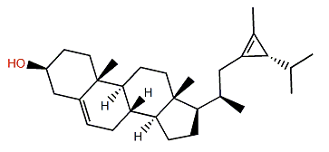 (24S)-23,28-Cyclostigmasta-5,23(28)-dien-3b-ol