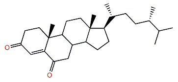 (24S)-Ergost-4-en-3,6-dione