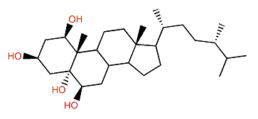 (24S)-Ergostane-1b,3b,5a,6b-tetraol