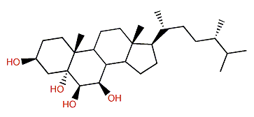 (24S)-Ergostane-3b,5a,6b,7b-tetrol