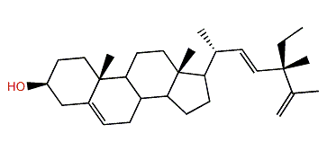 (24S)-24-Ethyl-24-methylcholesta-5,22,25-trien-3b-ol