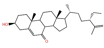 (24S)-24-Ethyl-7-oxocholesta-5,25-dien-3b-ol