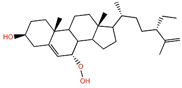(24S)-24-Ethyl-7a-hydroperoxycholesta-5,25-dien-3b-ol