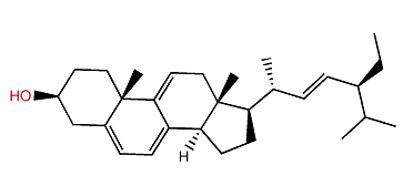 (22E,24S)-24-Ethylcholesta-5,7,9(11),22-tetraen-3b-ol
