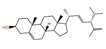 (22E,24S)-24-Isopropylcholesta-5,22,25-trien-3b-ol
