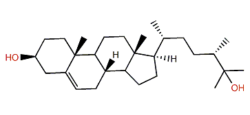 (24S)-24-Methylcholest-5-en-3b,25-diol