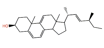 (22E,24S)-24-Methyl-27-norcholesta-5,7,9(11),22-tetraen-3b-ol