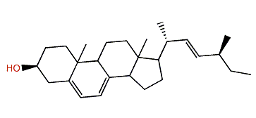 (22E,24S)-24-Methyl-27-norcholesta-5,7,22-trien-3b-ol