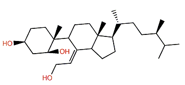 (7Z,24S)-24-Methyl-5,6-secocholest-7-en-3b,5b,6-triol